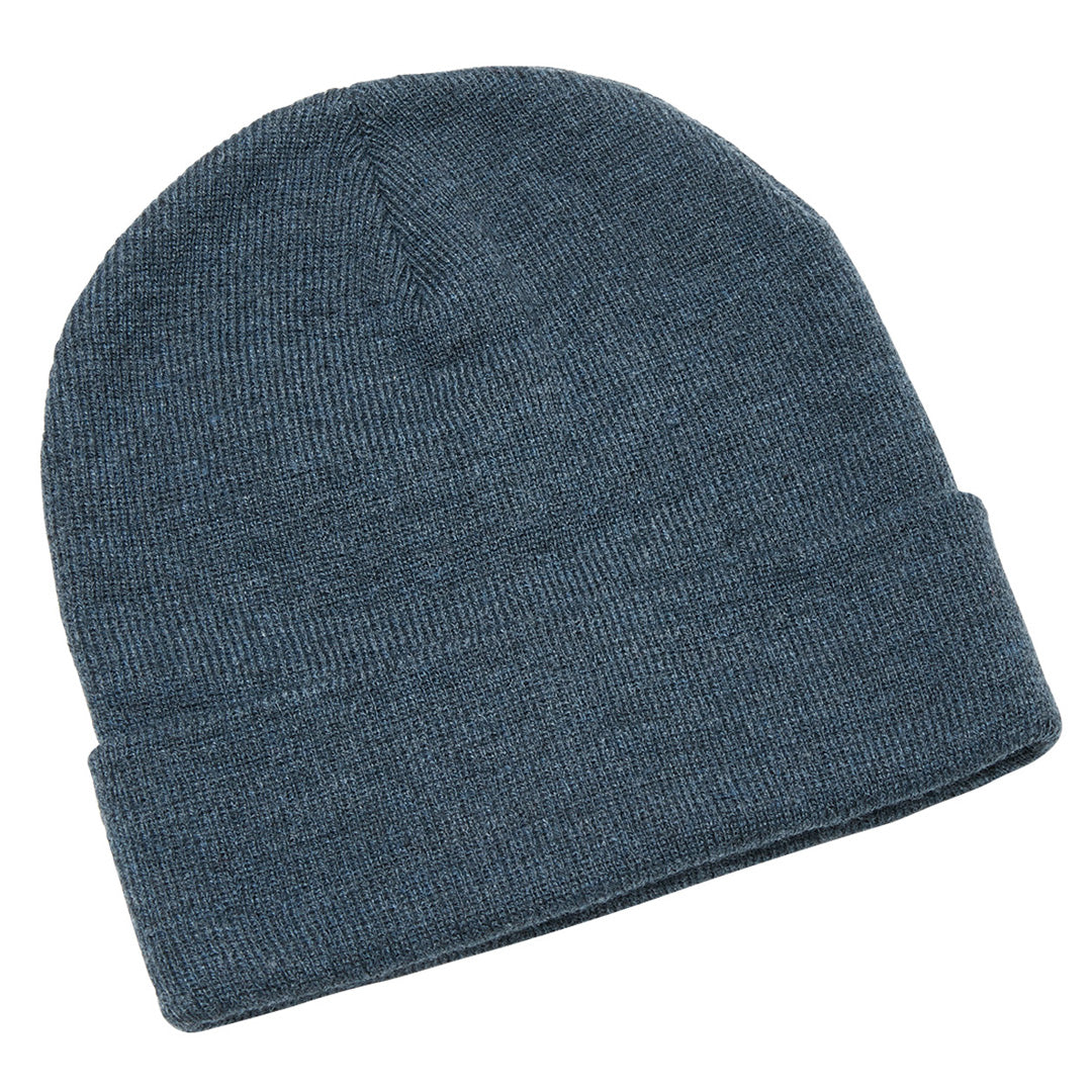Legend The Heather Cuff Beanie | Adults Navy Marle Hats