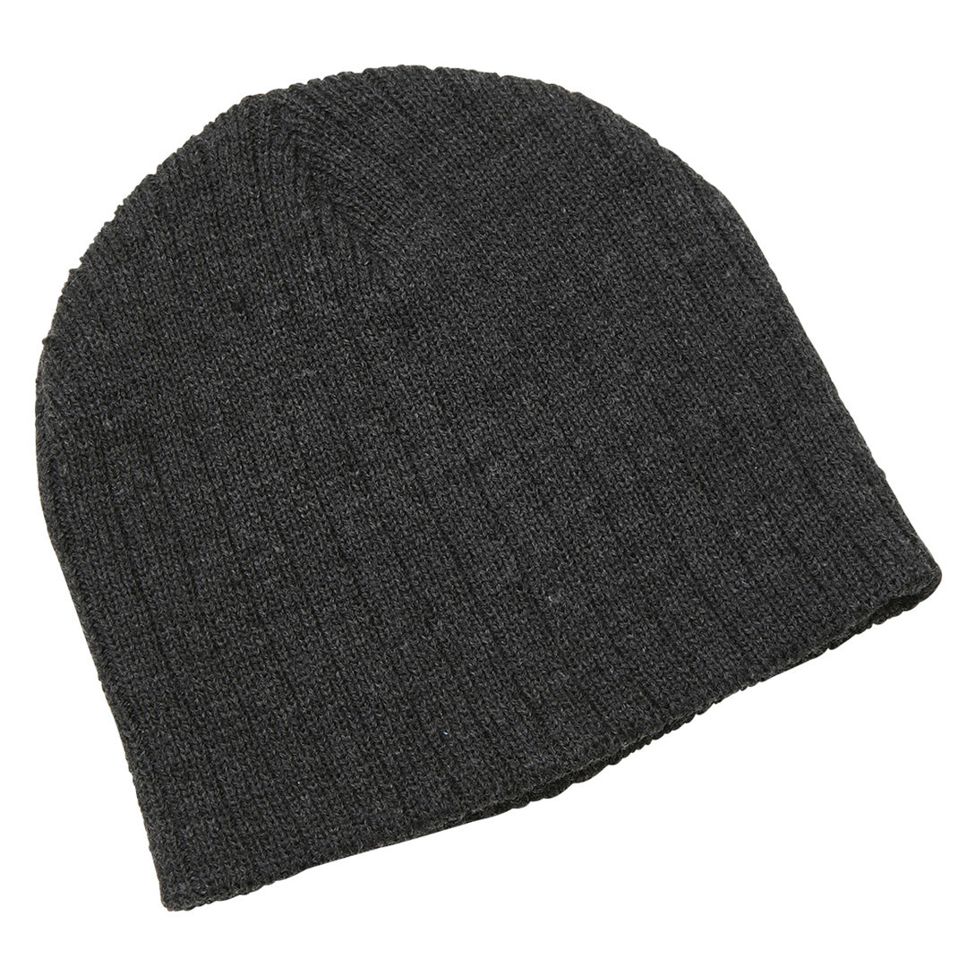 Legend The Heather Cable Knit Beanie | Adults Black Marle Hats