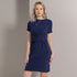 LSJ Collection The Knit Mock-Wrap Dress Dresses