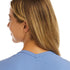 Maevn The Momentum Double V Neck Top | Ladies Scrubs