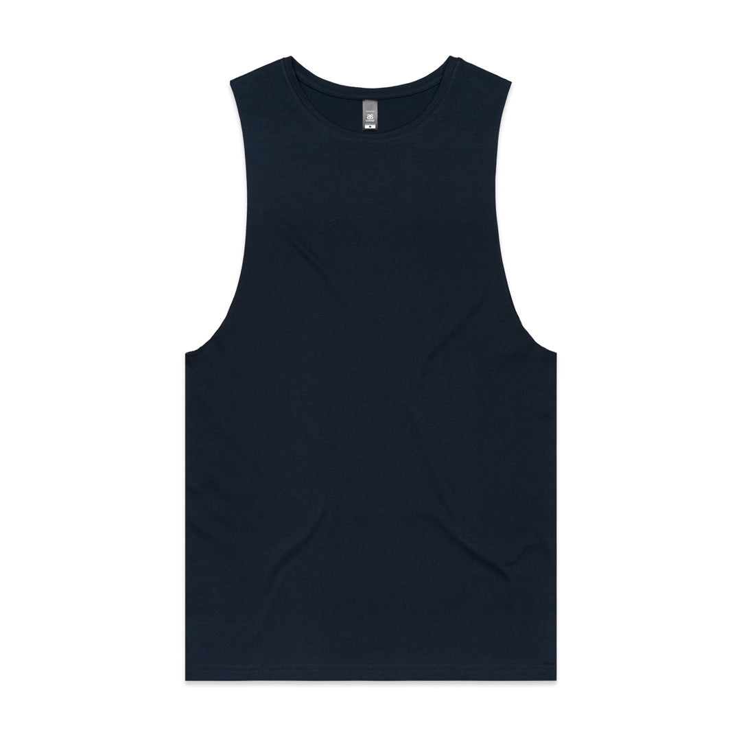 AS Colour The Barnard Tank | Mens Navy Shirts & Tops