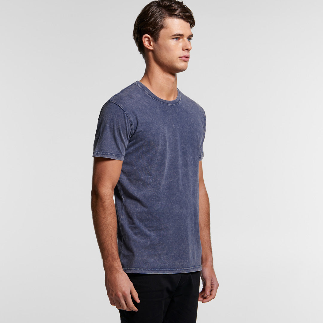 AS Colour The Stone Wash Tee | Mens | Short Sleeve Shirts & Tops