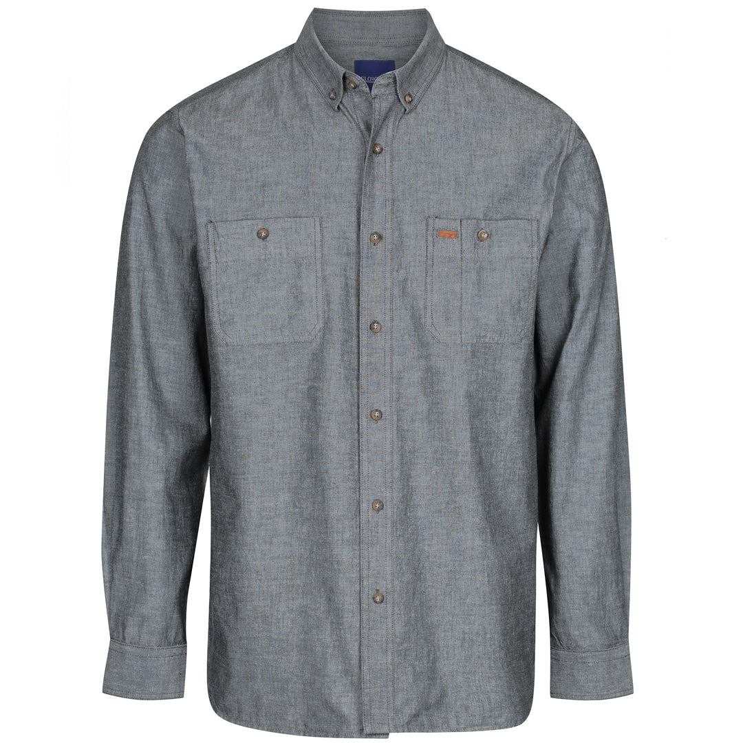 Gloweave The Icon Shirt | Mens | Long Sleeve Black Shirts & Tops