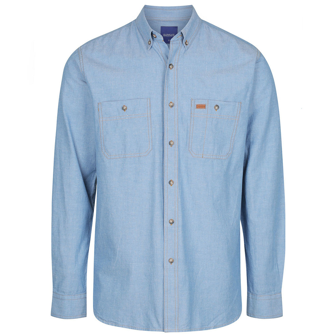 Gloweave The Icon Shirt | Mens | Long Sleeve Chambray Shirts & Tops