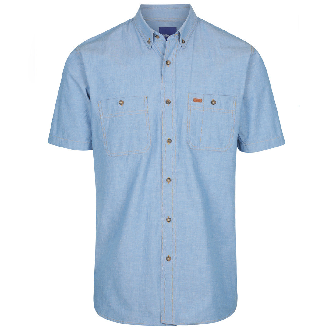 Gloweave The Icon Shirt | Mens | Short Sleeve Chambray Shirts & Tops