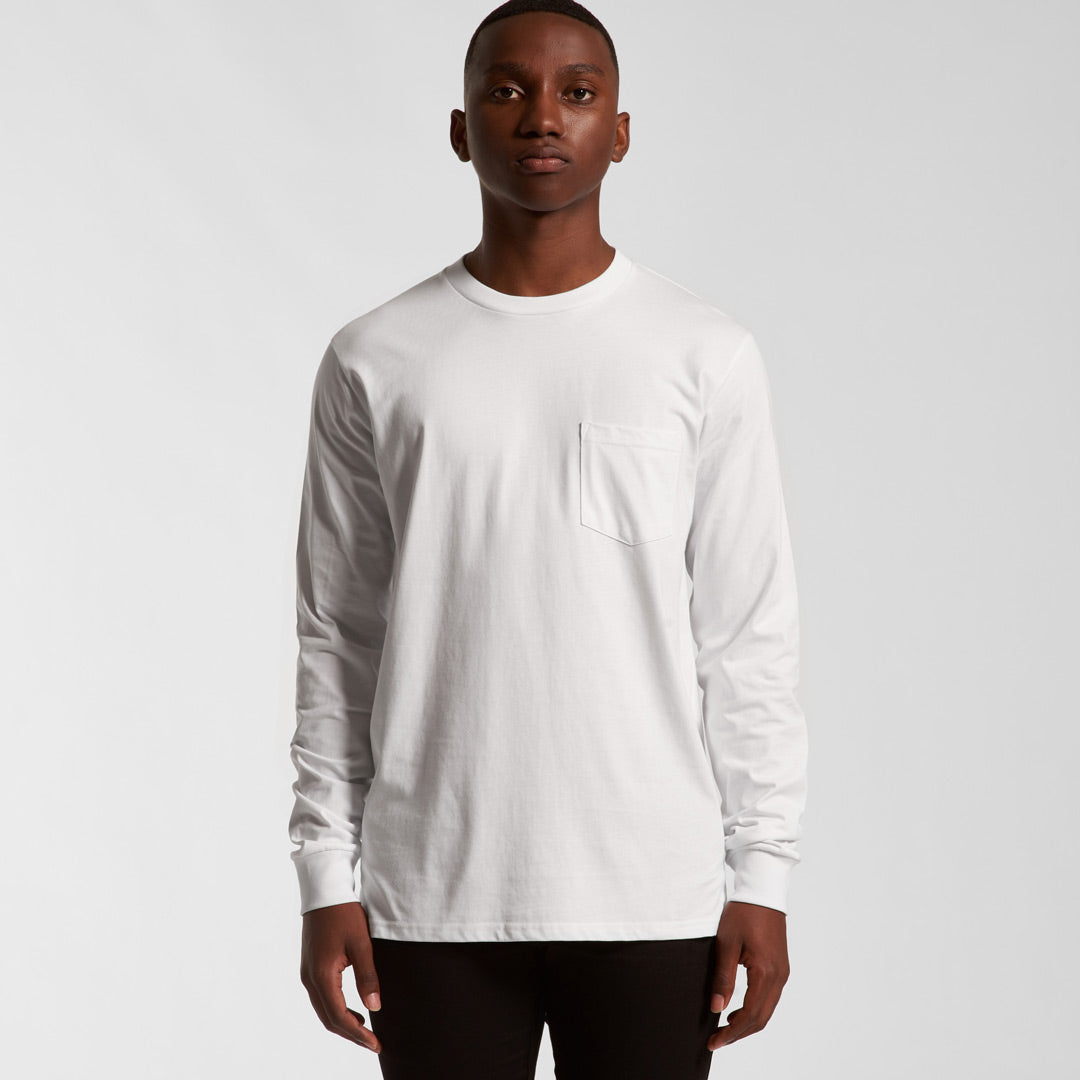 AS Colour The Classic Pocket Tee | Long Sleeve | Mens Shirts & Tops