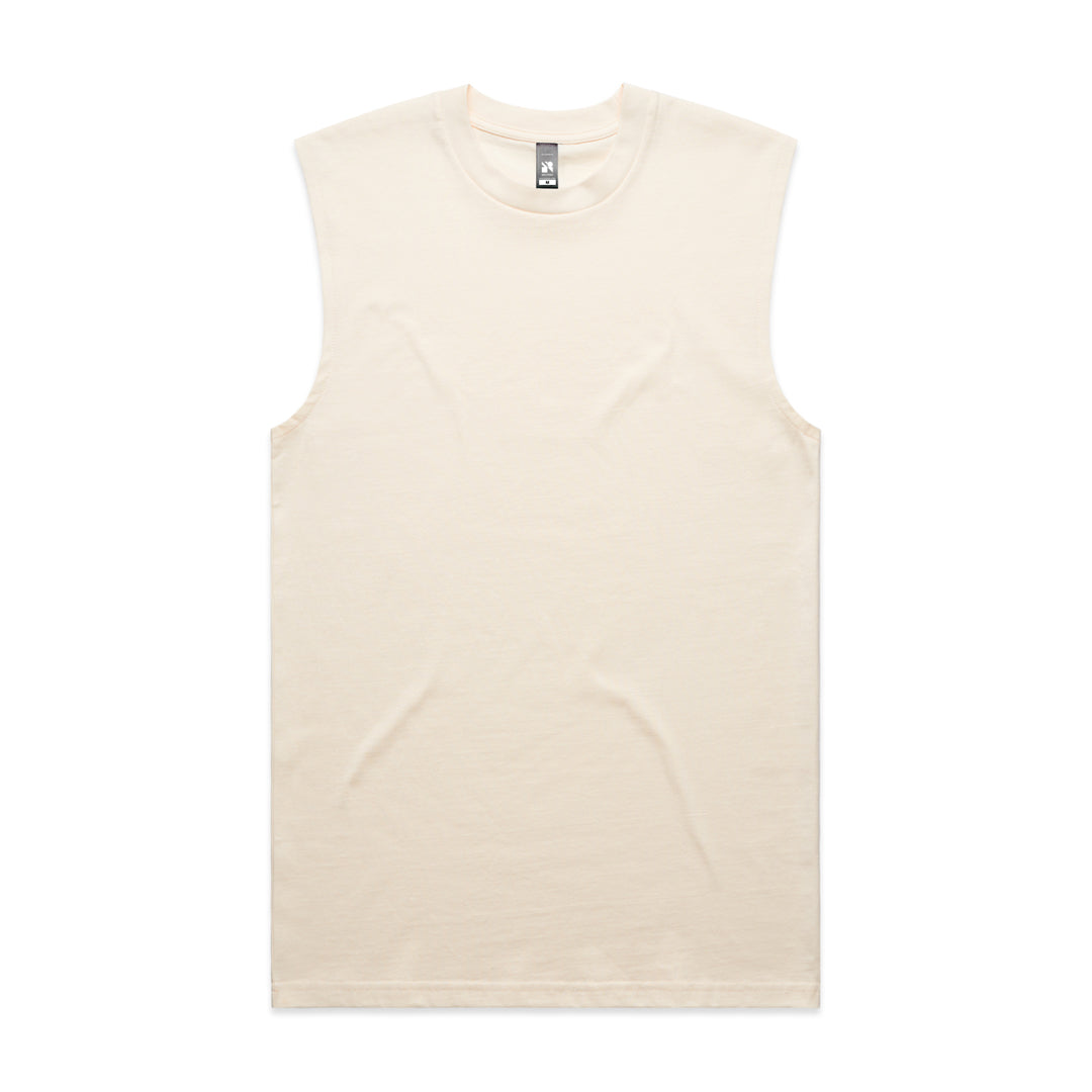 AS Colour The Classic Tank | Mens Ecru Shirts & Tops