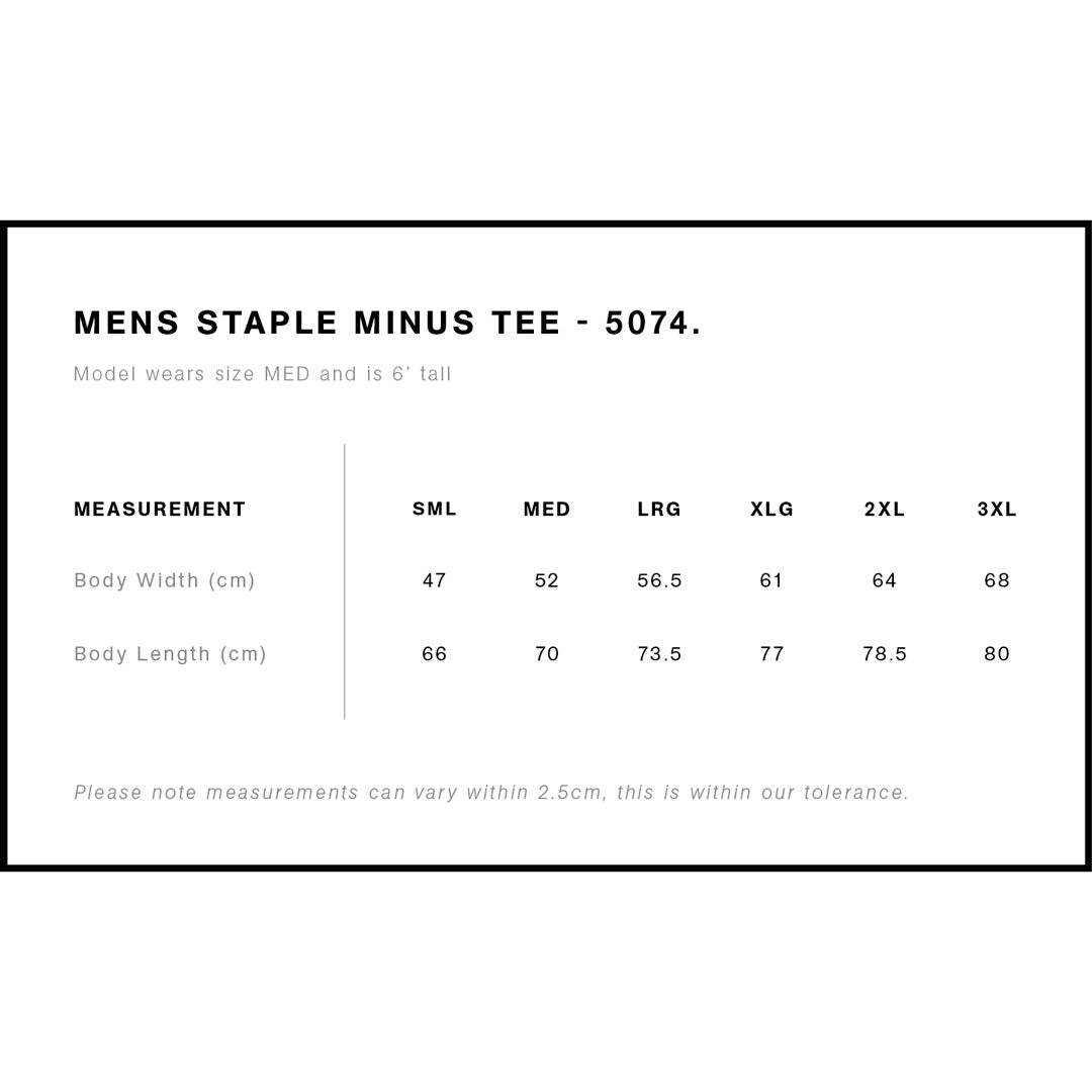 AS Colour The Staple Minus Tee | Mens | Short Sleeve Shirts & Tops