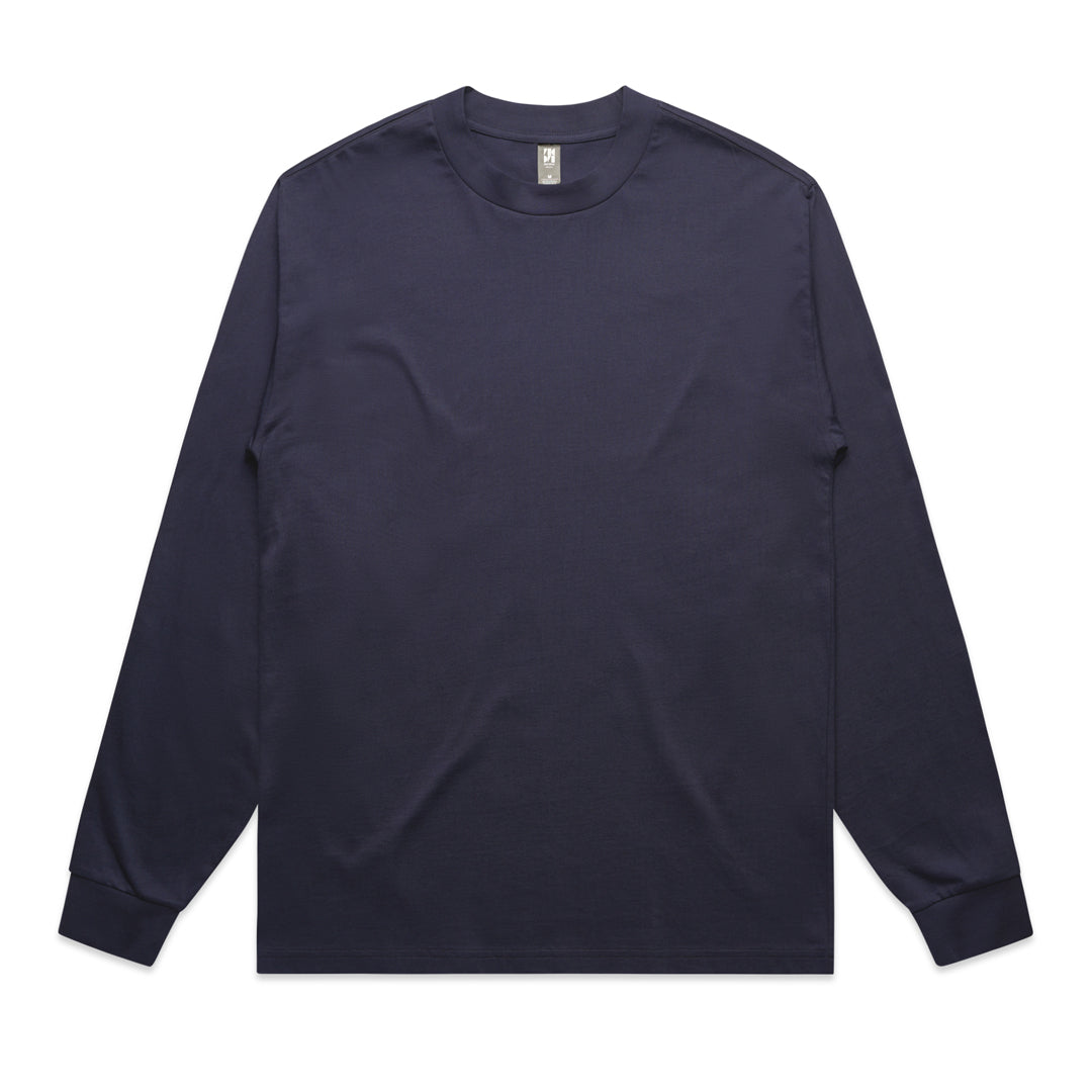 AS Colour The Heavy Tee | Mens | Long Sleeve Midnight Blue Shirts & Tops