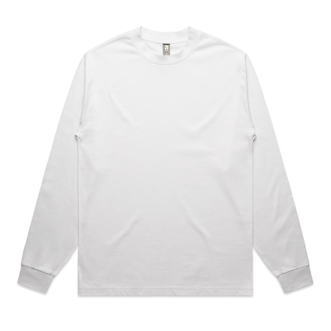 AS Colour The Heavy Tee | Mens | Long Sleeve White Shirts & Tops