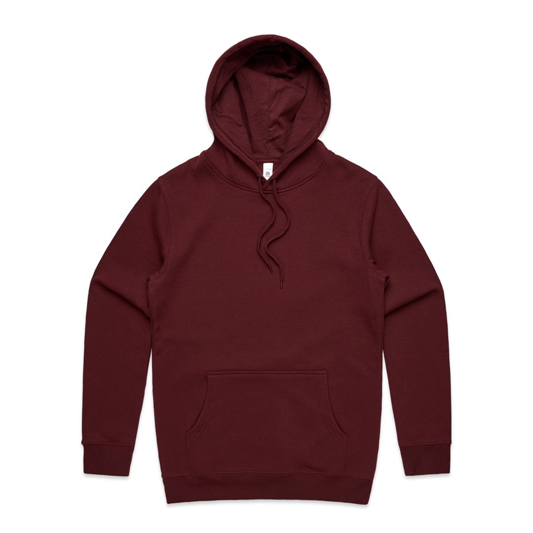 AS Colour The Stencil Hood | Adults | Pullover Burgundy Outerwear