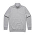 AS Colour The Half Zip Crew | Mens | Pullover Grey Marle Outerwear