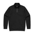 AS Colour The Half Zip Crew | Mens | Pullover Black Outerwear