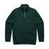 AS Colour The Half Zip Crew | Mens | Pullover Pine Green Outerwear