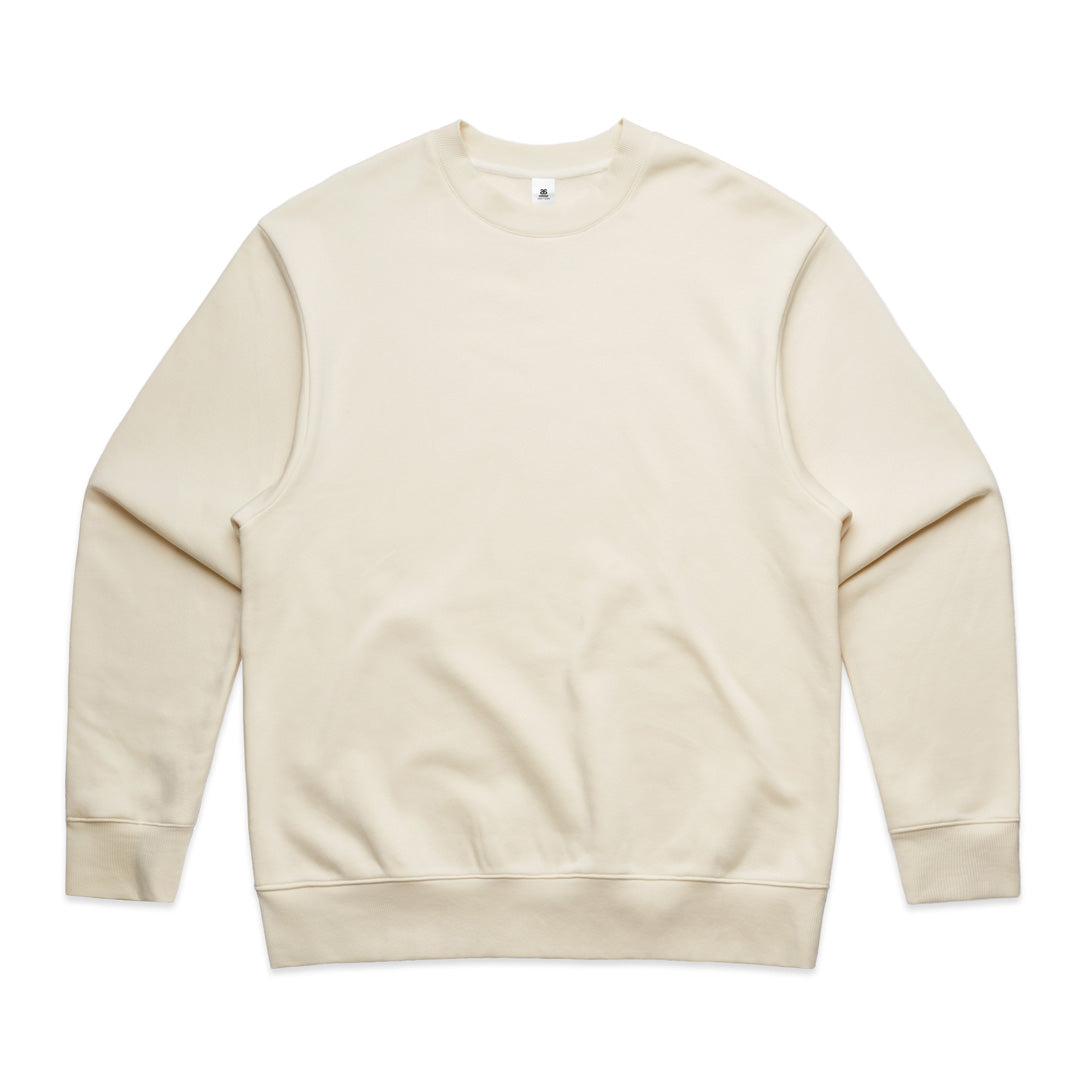 AS Colour The Heavy Crew Jumper | Mens Ecru Outerwear