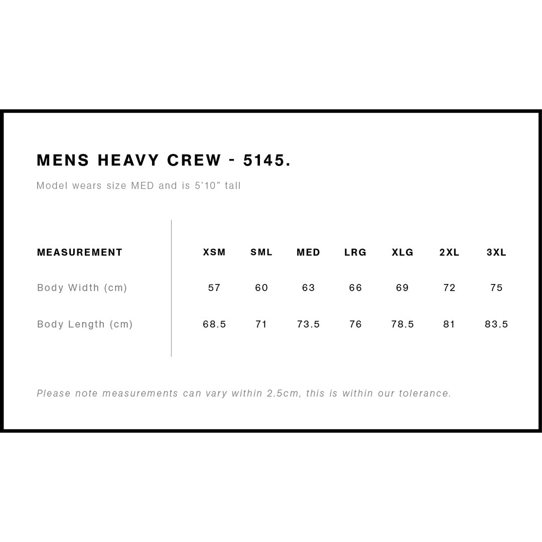 AS Colour The Heavy Crew Jumper | Mens Outerwear
