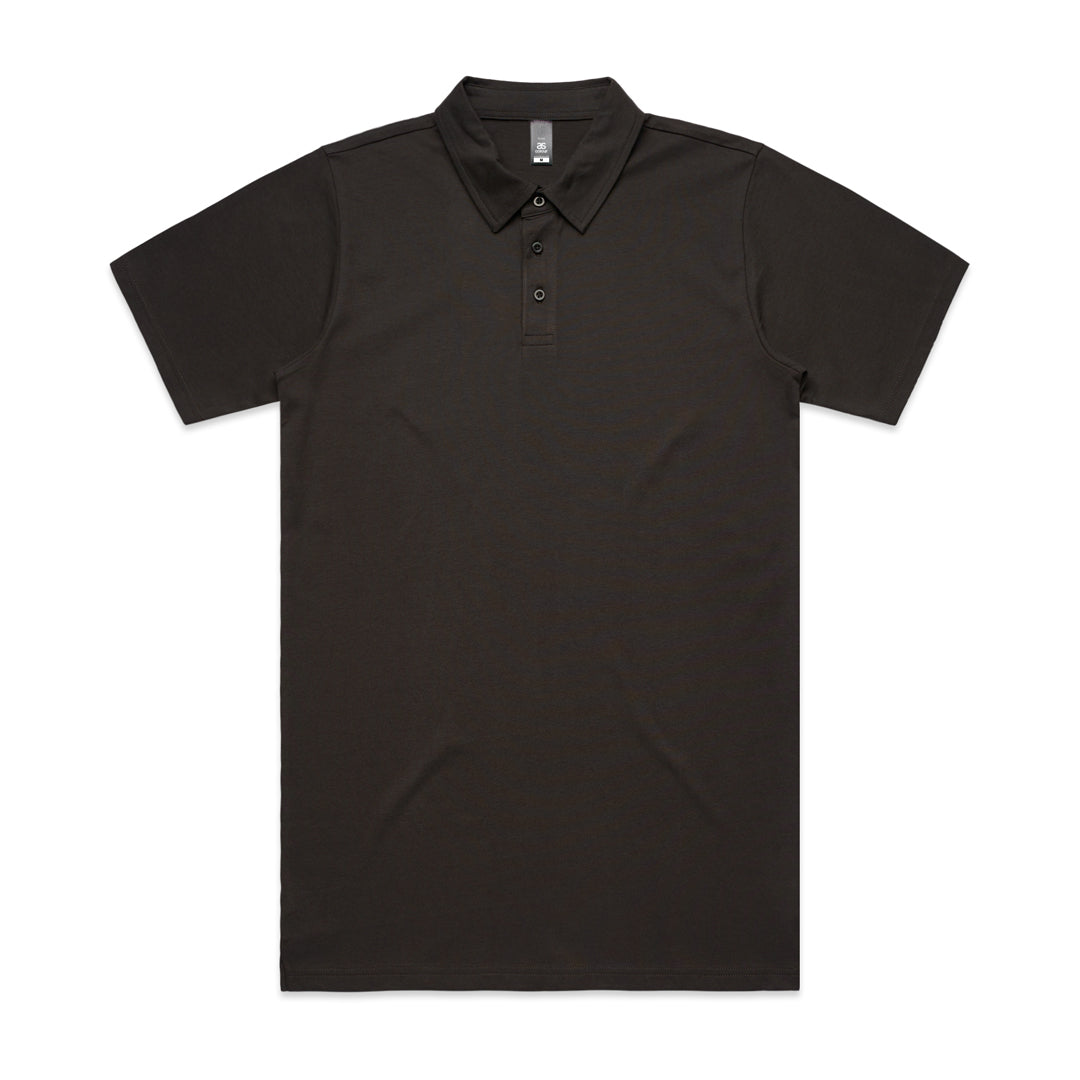 AS Colour The Chad Polo | Mens | Short Sleeve Coal Shirts & Tops