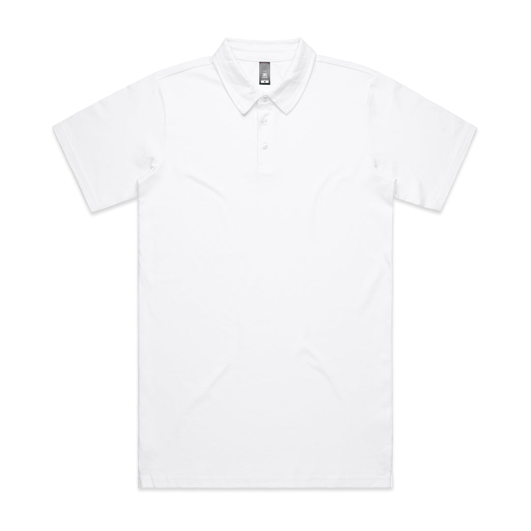 AS Colour The Chad Polo | Mens | Short Sleeve White Shirts & Tops
