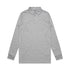 AS Colour The Chad Polo | Mens | Long Sleeve Grey Marle Shirts & Tops