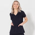 LSJ Collection The Mock Wrap Scrub Top | Ladies Scrubs