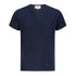 LSJ Collection The Clinical V Neck Scrub Top | Unisex Navy Scrubs