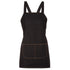 Jbs Wear The Cross Back Denim Apron | Adults Black Aprons