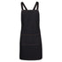 Jbs Wear The Cross Back Denim Apron | Adults Black Aprons