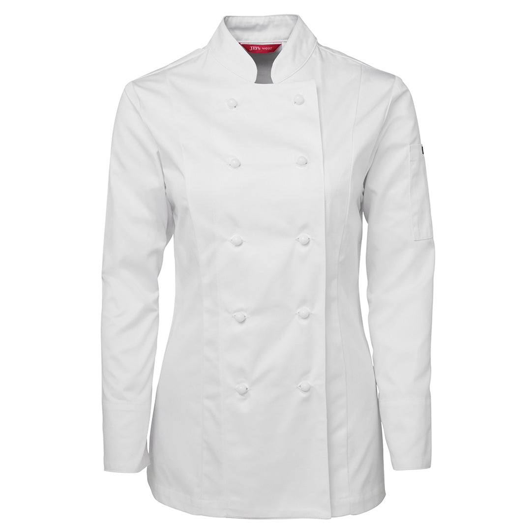 Jbs Wear The Classic Chef Jacket | Ladies | Short & Long Sleeve White Chef's Jackets