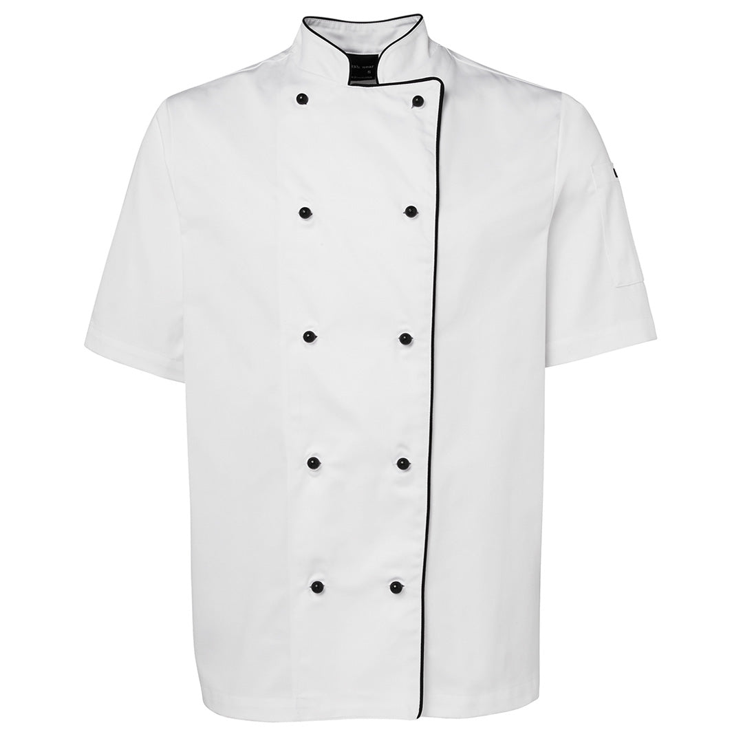 Jbs Wear The Classic Chef Jacket | Adults | Short & Long Sleeve White/Black Chef's Jackets