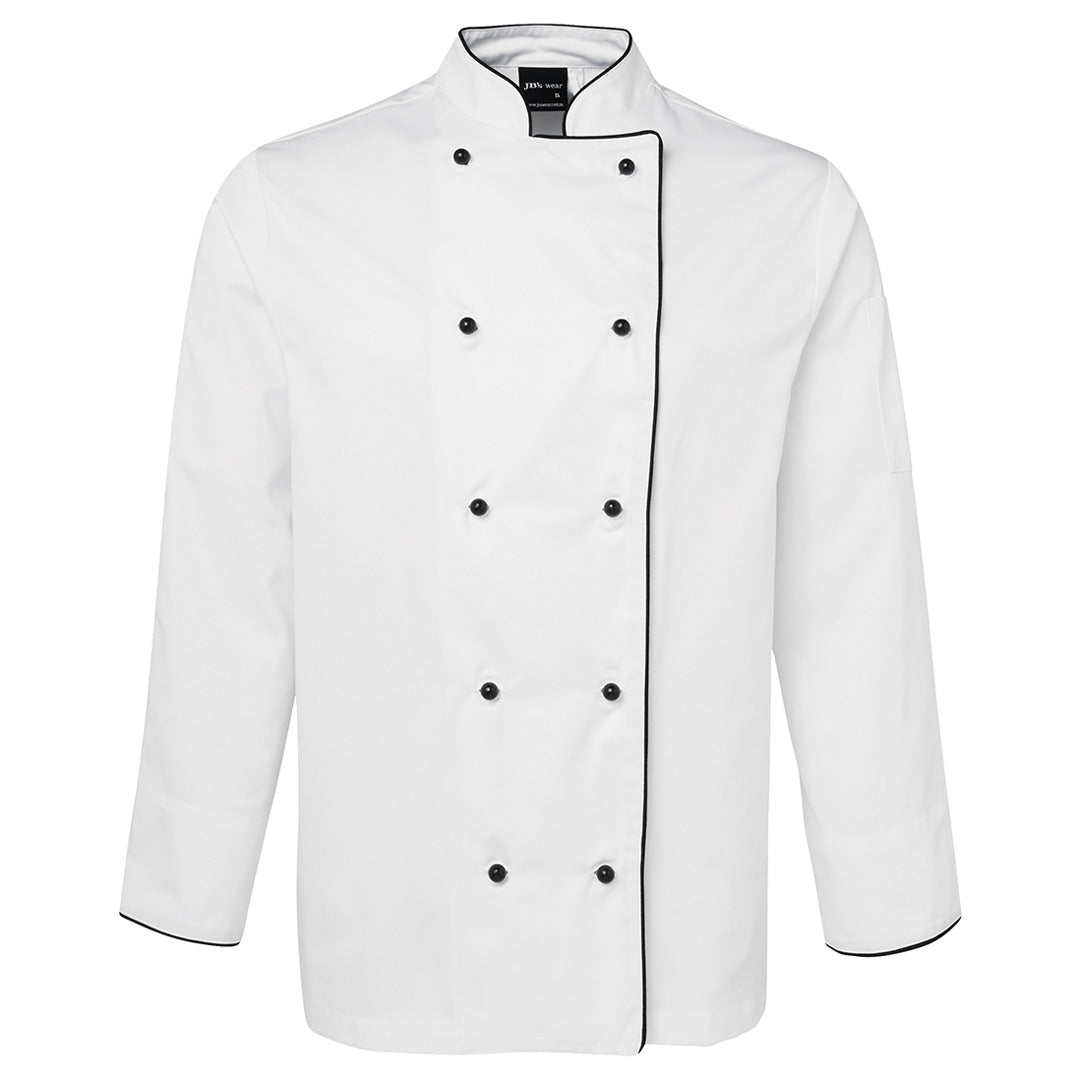 Jbs Wear The Classic Chef Jacket | Adults | Short & Long Sleeve White/Black Chef's Jackets