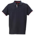 James Harvest The Anderson Polo | Mens | Short Sleeve Navy with Navy/Red/White Trim Shirts & Tops