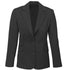 Biz Corporates The Cool Wool Jacket | Ladies | Longline Charcoal Coats & Jackets