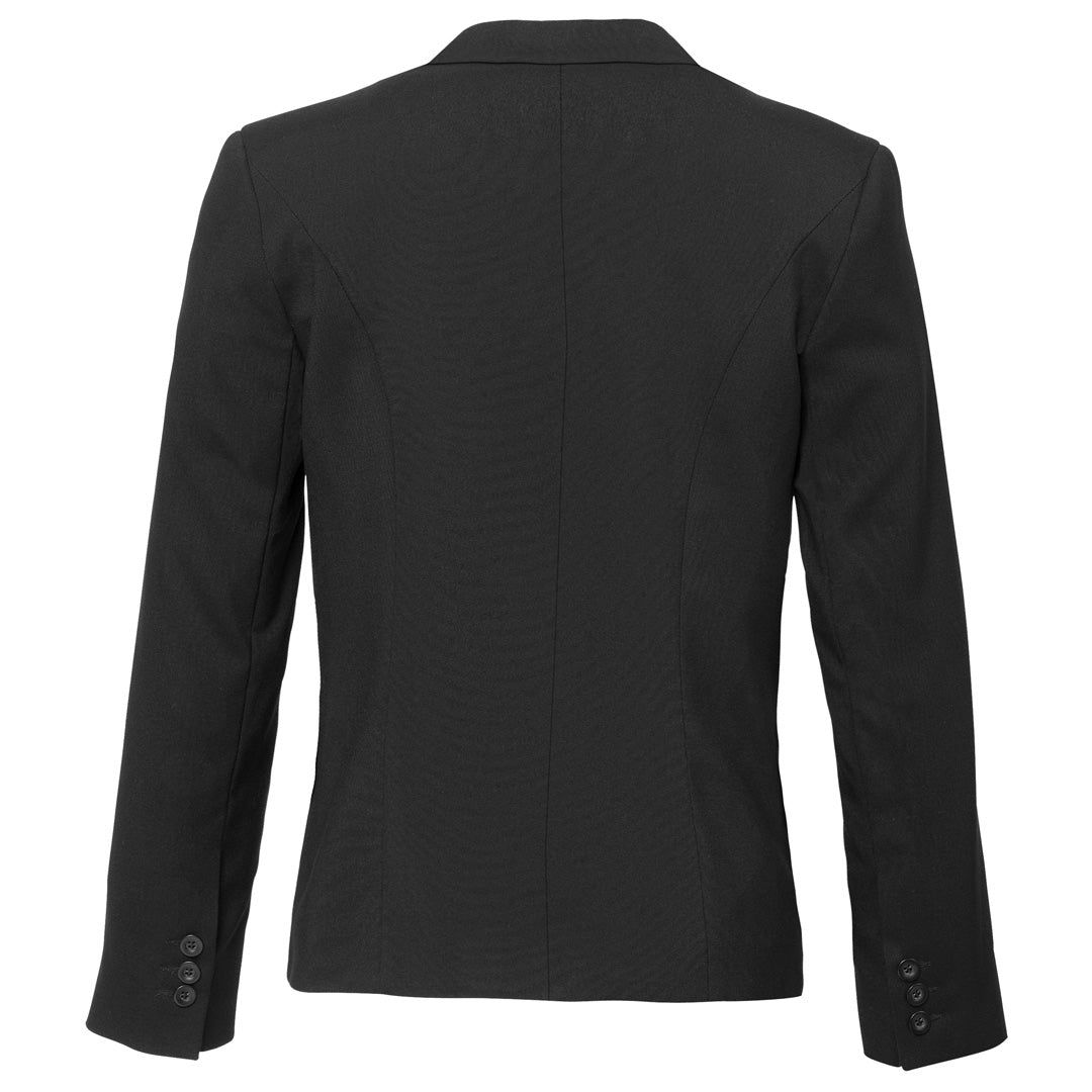 Biz Corporates The Cool Wool Reverse Lapel Jacket | Ladies | Crop Length Coats & Jackets