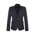 Biz Corporates The Cool Wool 2 Button Jacket | Ladies | Mid Length Charcoal Coats & Jackets