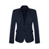 Biz Corporates The Cool Wool 2 Button Jacket | Ladies | Mid Length Navy Coats & Jackets