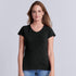 Gildan The Softstyle V-Neck Tee | Ladies Black Shirts & Tops