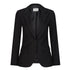 LSJ Collection The Single Button Jacket | Wool | Ladies Black Coats & Jackets