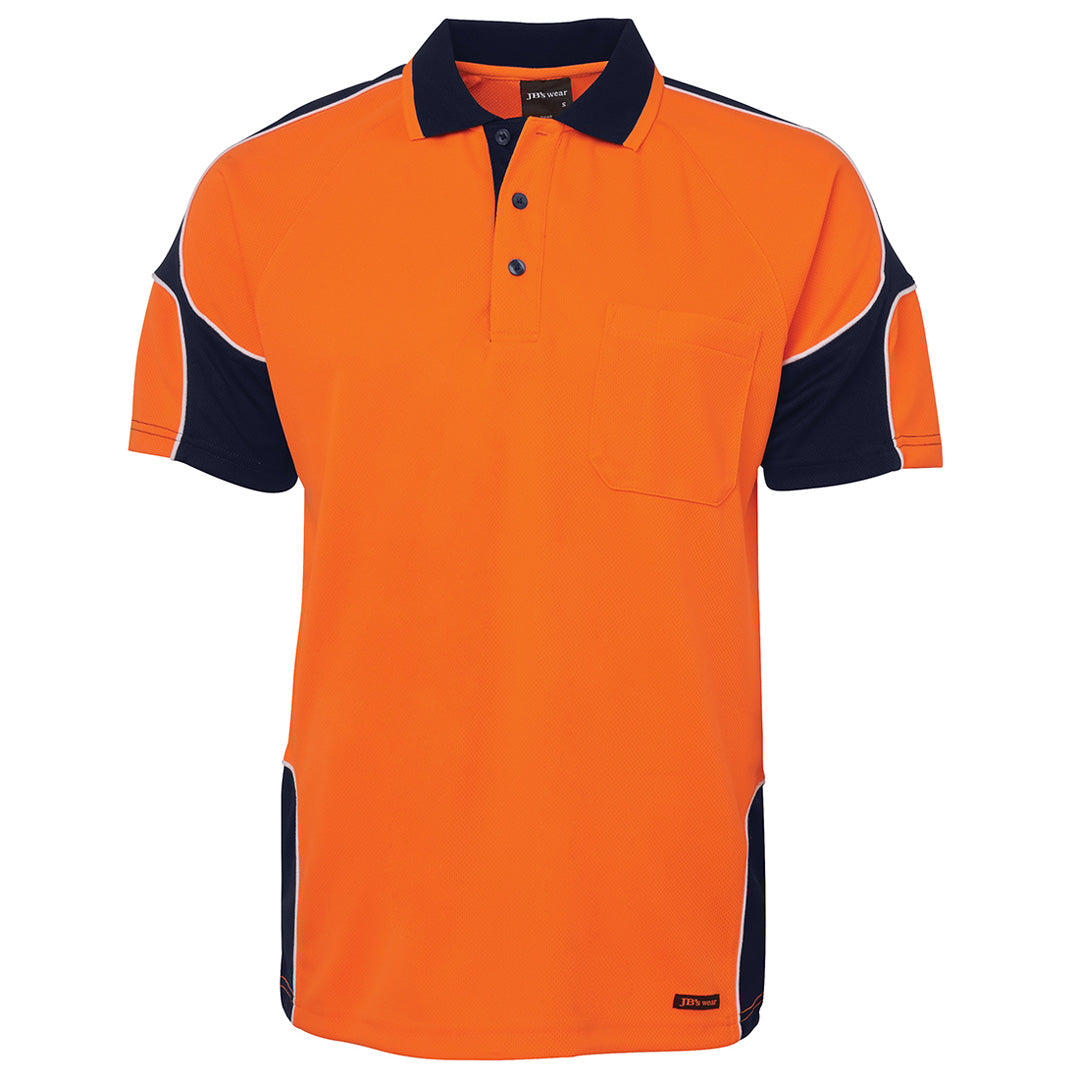 Jbs Wear The Arm Panel Hi Vis Polo | Short Sleeve | Adults Shirts & Tops