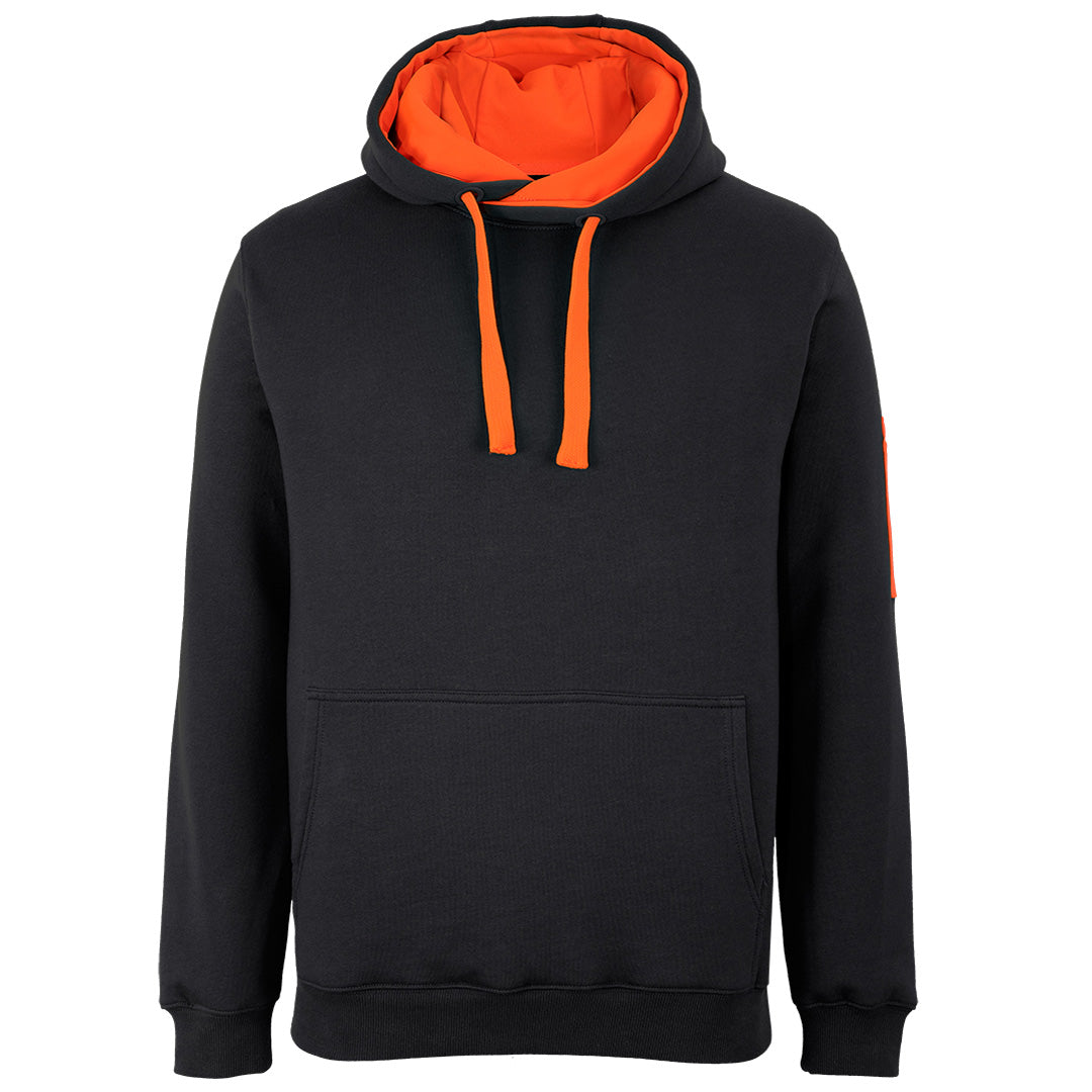 Jbs Wear The Premium Trade Hoodie | Adults Black/Orange Clothing