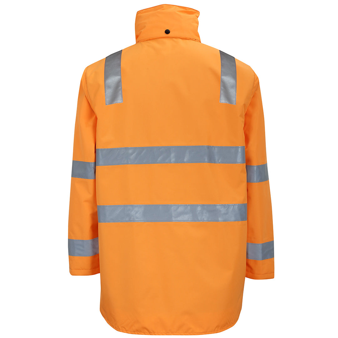 Jbs Wear The Hi Vis Day Night Aust. Rail Long Line Jacket | Adults Work Safety Protective Gear