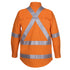 Jbs Wear The 150G Hi Vis Cross Back Day / Night Work Shirt | Long Sleeve | Adults Work Safety Protective Gear
