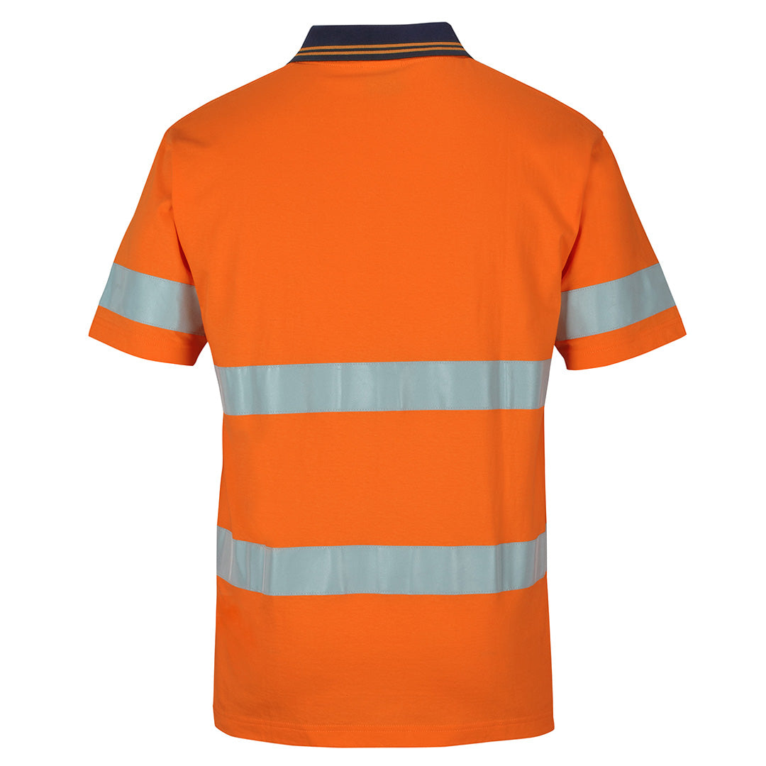 Jbs Wear The Day / Night Cotton Hi Vis Polo | Adults | Short Sleeve Work Safety Protective Gear