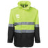 Jbs Wear The Hi Vis Long Line Jacket | Day Night | Adults Lime/Black Work Safety Protective Gear