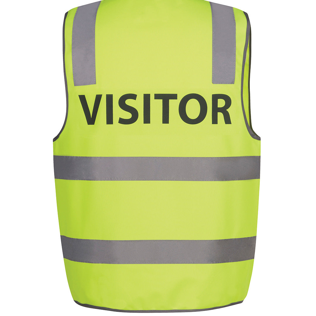 Jbs Wear The Hi Vis Printed Vest | Day Night Flouro Lime Work Safety Protective Gear