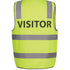 Jbs Wear The Hi Vis Printed Vest | Day Night Flouro Lime Work Safety Protective Gear