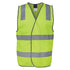 Jbs Wear The Hi Vis Day / Night Safety Vest with Velcro | Adults Flouro Lime Work Safety Protective Gear