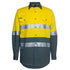 Jbs Wear The Hi Vis 150G Day / Night Shirt | Long Sleeve | Adults Yellow/Bottle Work Safety Protective Gear