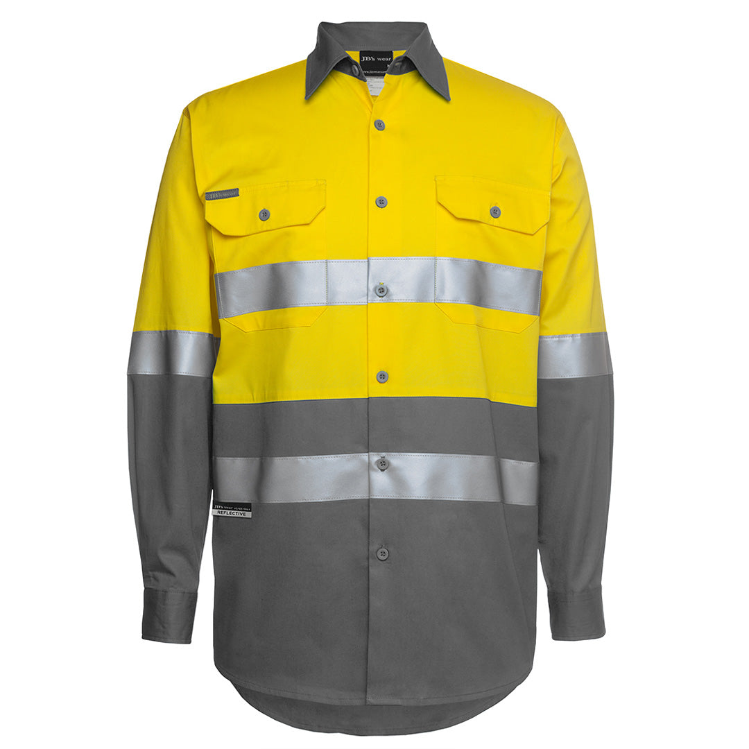 Jbs Wear The Hi Vis 150G Day / Night Shirt | Long Sleeve | Adults Work Safety Protective Gear