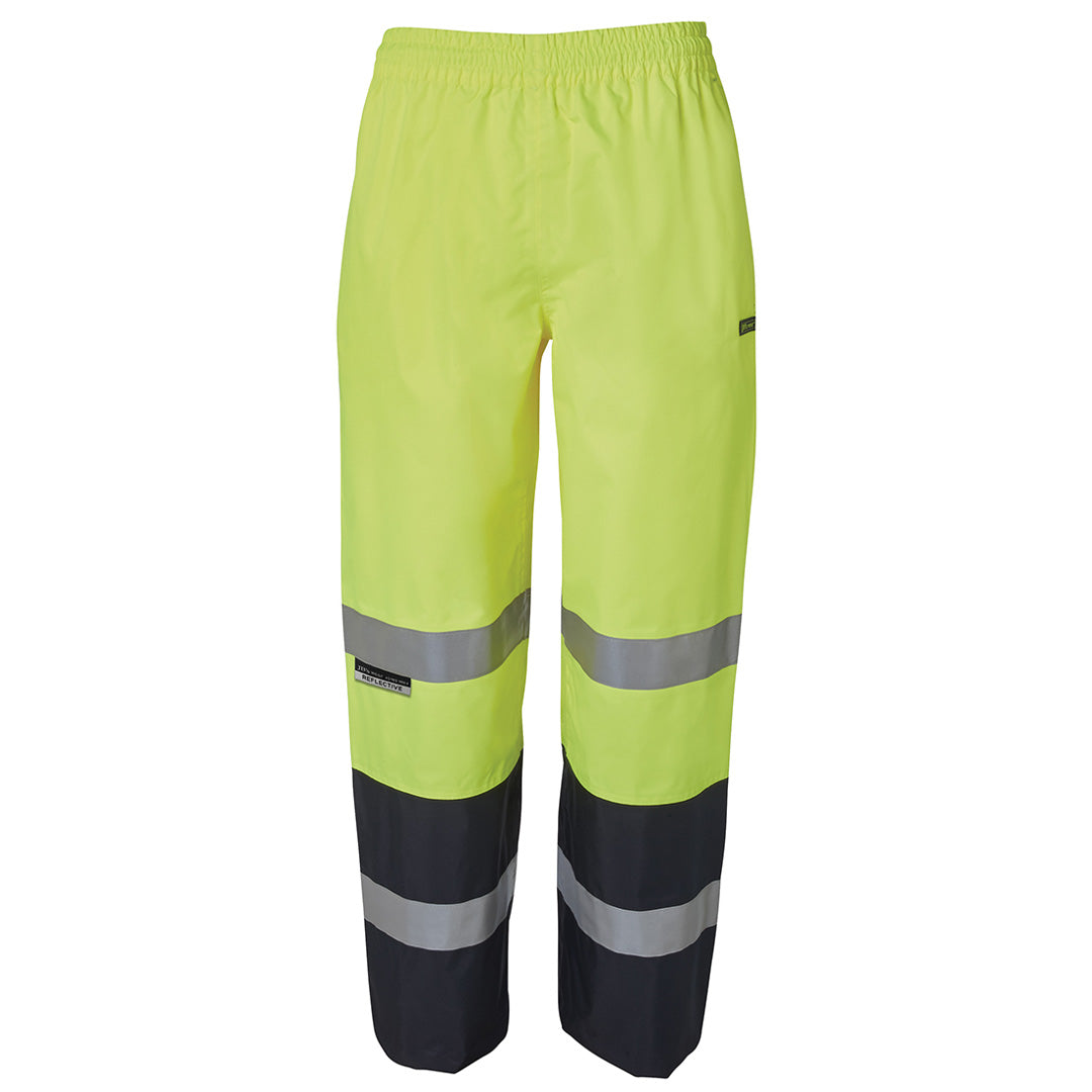 Jbs Wear The Hi Vis Day / Night Premium Rain Pant | Adults Lime/Navy Work Safety Protective Gear