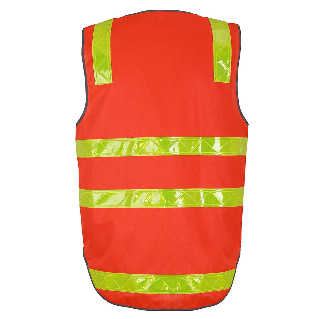 Jbs Wear The Vic Roads Day Night Zip Safety Vest | Adults Work Safety Protective Gear